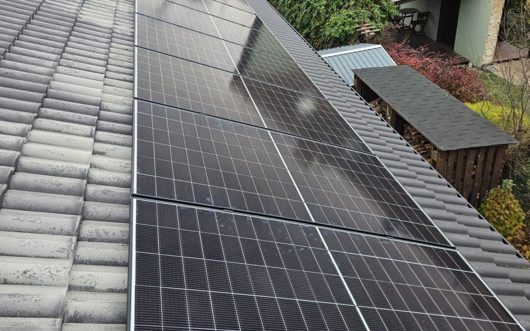 Fotovoltaická elektrárna – RD Kobylnice