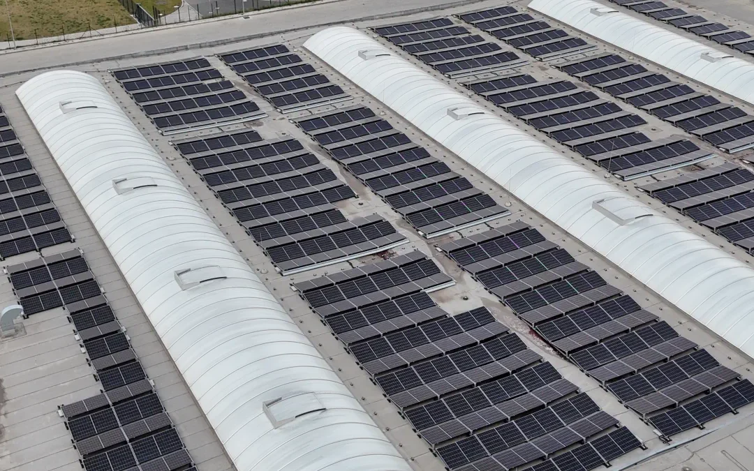 FVE 400 kWp pro logistickou halu v Praze