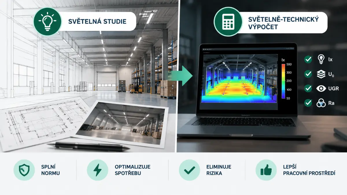 Světelně-technický výpočet osvětlení